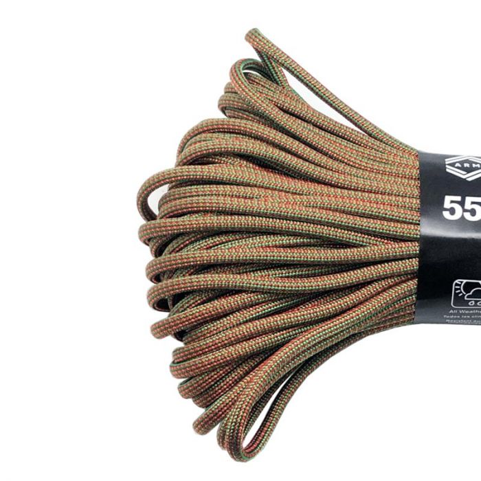 550 Paracord 100ft Colour Changing 7 Strand Core - Humming Bird