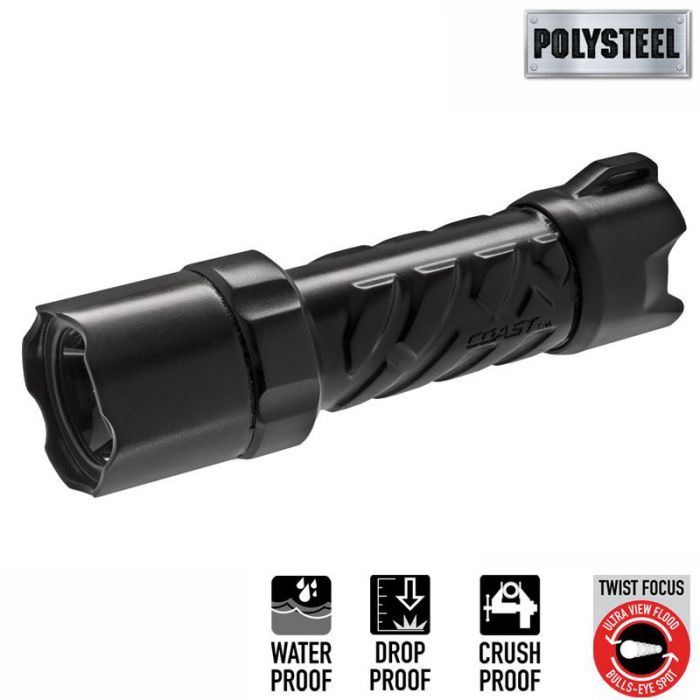 Coast Polysteel 600 Focusing LED Flashlight