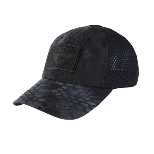 Condor Mesh Tactical Cap with Hook & Loop Panels - Typhon