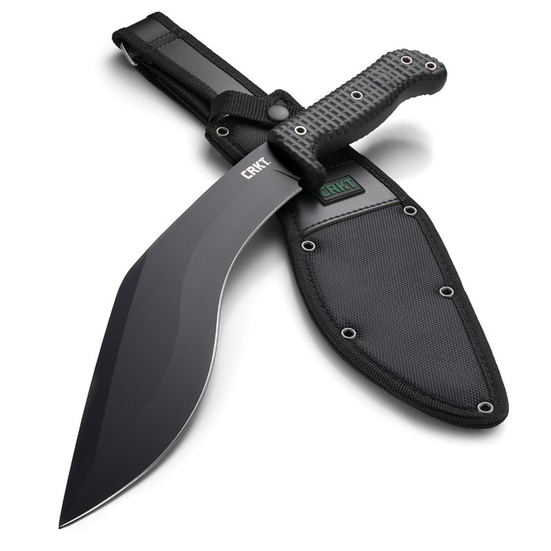 CRKT KUK Tactical Kukri with Black Powder Coat Finish