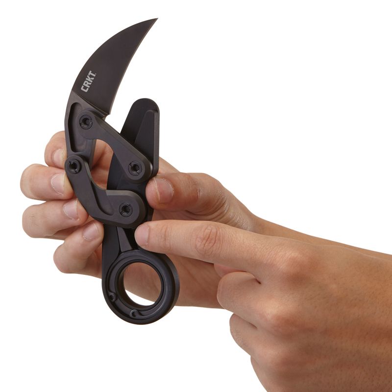 CRKT Provoke Kinematic Karambit Folding Knife w/Black Ti-Nitride Blade Finish