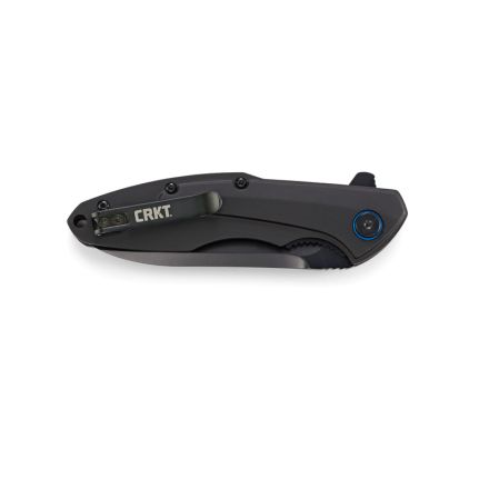 CRKT Caligo Flipper with Black Oxide Blade Finish