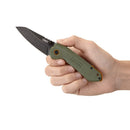 CRKT Overland Folder G10 with Black StoneWashed Blade