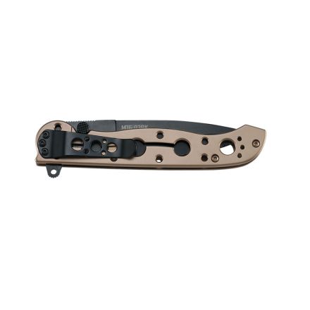 CRKT M16-03BK Spear Point Bronze Stainless Steel Handle with Black Oxide Blade Finish