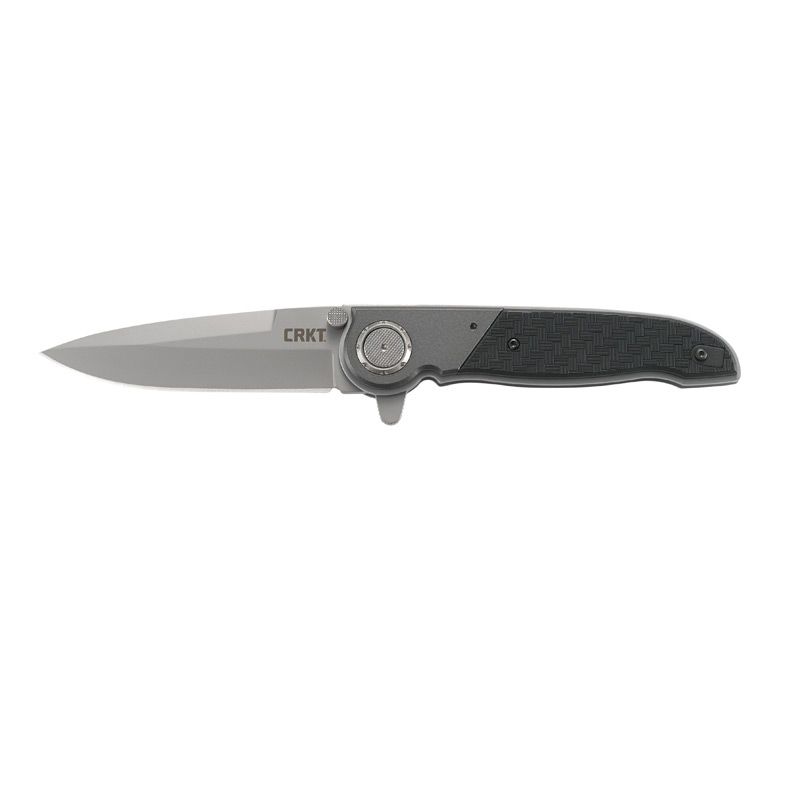 CRKT-M40-03 Spear Point Flipper Deadbolt Lock with Bead Blast Blade