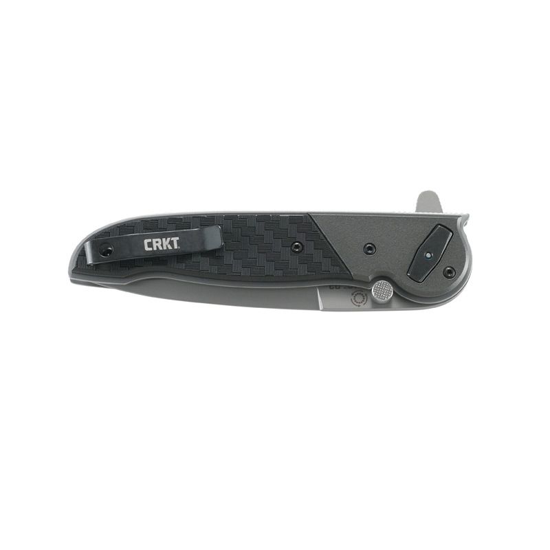 CRKT-M40-03 Spear Point Flipper Deadbolt Lock with Bead Blast Blade