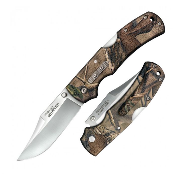 Cold Steel Double Safe Hunter Camo with Satin Blade Finish