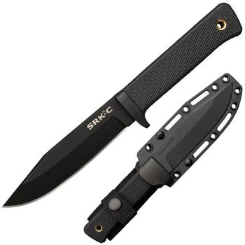 Cold Steel SRK Compact Survival Rescue Knife with Black Tuff-Ex Finish