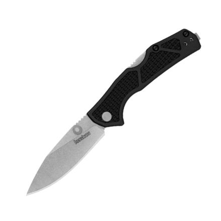 Kershaw Debris Black GFN LockBack with StoneWashed Blade Finish