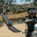 Kershaw Outlier Karambit Black GRN with Black-Oxide BlackWash Blade Coating