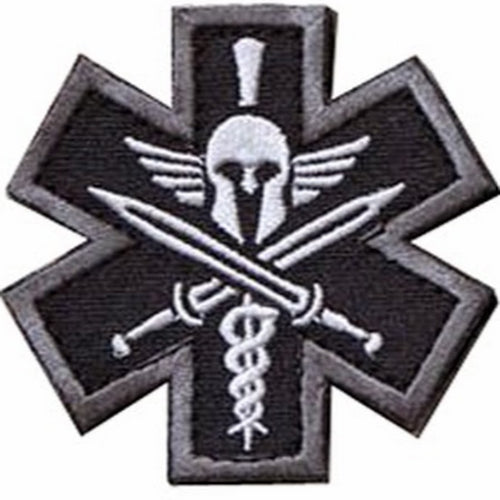 Embroidered Morale Patch - Medical Emblem 3.5"