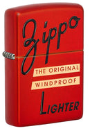 Zippo Red Box Top Design