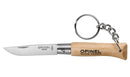 OPINEL NO 4 STAINLESS STEEL KEYCHAIN