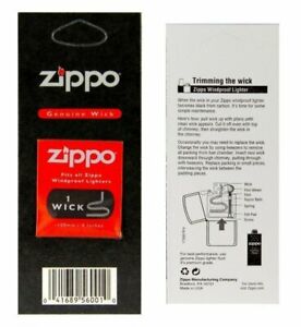 Zippo Wick Individually Carded