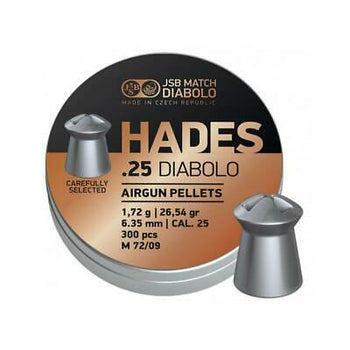 JSB Diabolo Hades .25/6.35mm - 26.54Gr - 300Pce